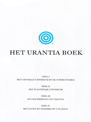 cover image of Het Urantia Boek
